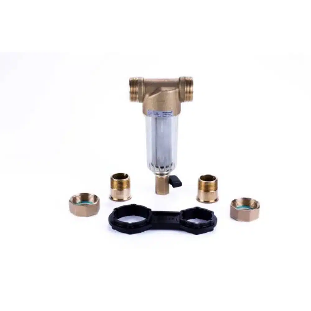 Honeywell FK06 mechanikai előszűrő – 3/4 col – nyomáscsökkentővel - 2. kép
