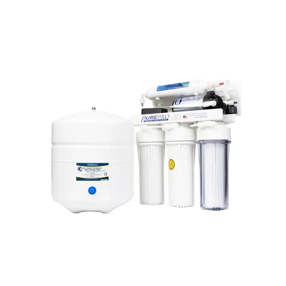 PurePro EC105P RO víztisztító nyomásfokozóval – FC101 csapteleppel - 2. kép