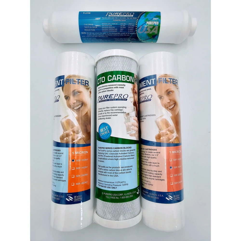 PurePro elő+utószűrőbetét szett: F7-5, F11(CTO), F7-1, F6, "EC" RO szériához