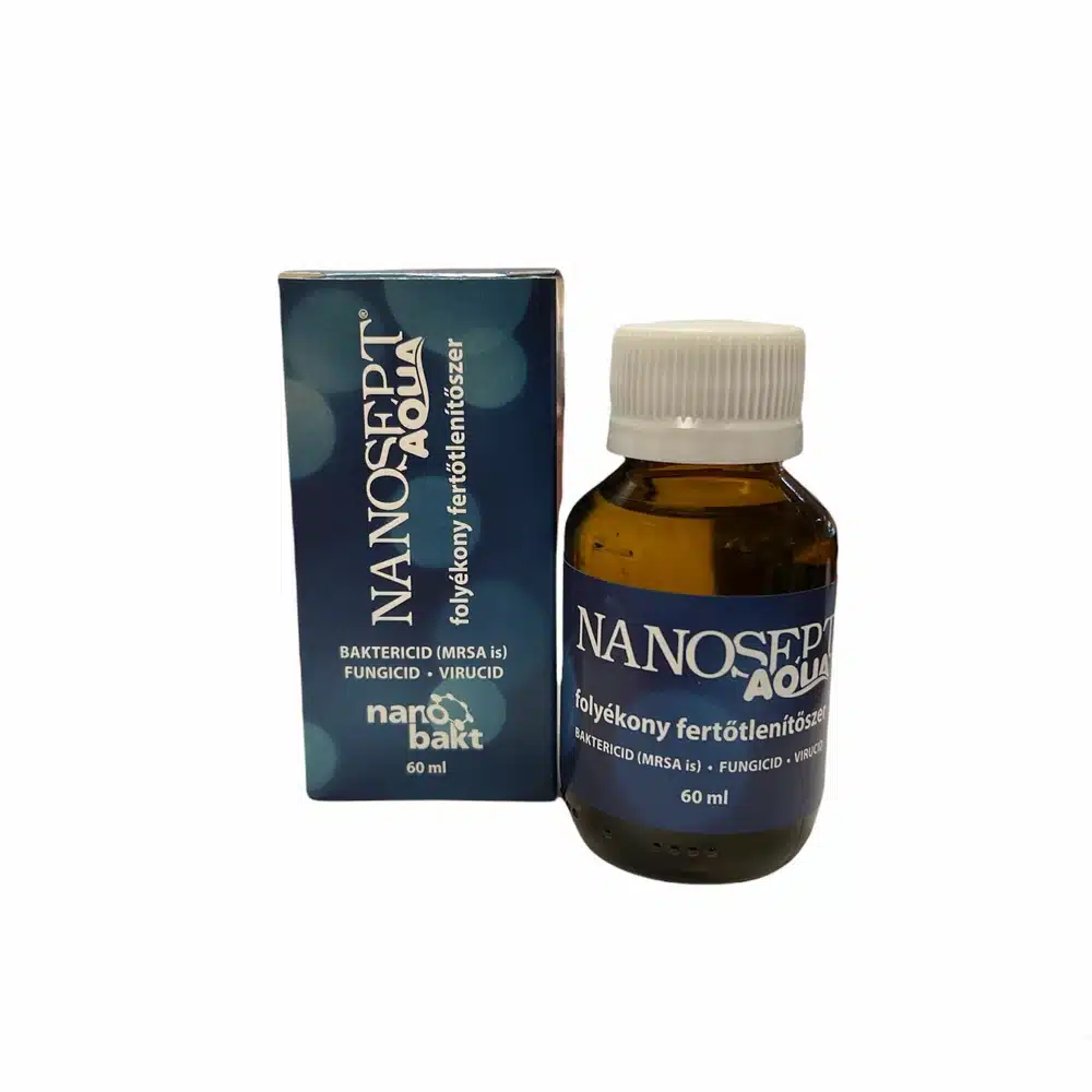 NANOSEPT® Aqua fertőtlenítő (60 ml-új kiszerelés)