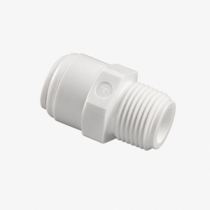 Egyenes csatlakozó cső-menet 1/4"cső 3/8" menet
