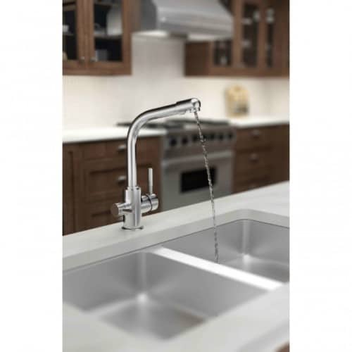 Háromutas konyhai csaptelep – C126 inox - 2. kép
